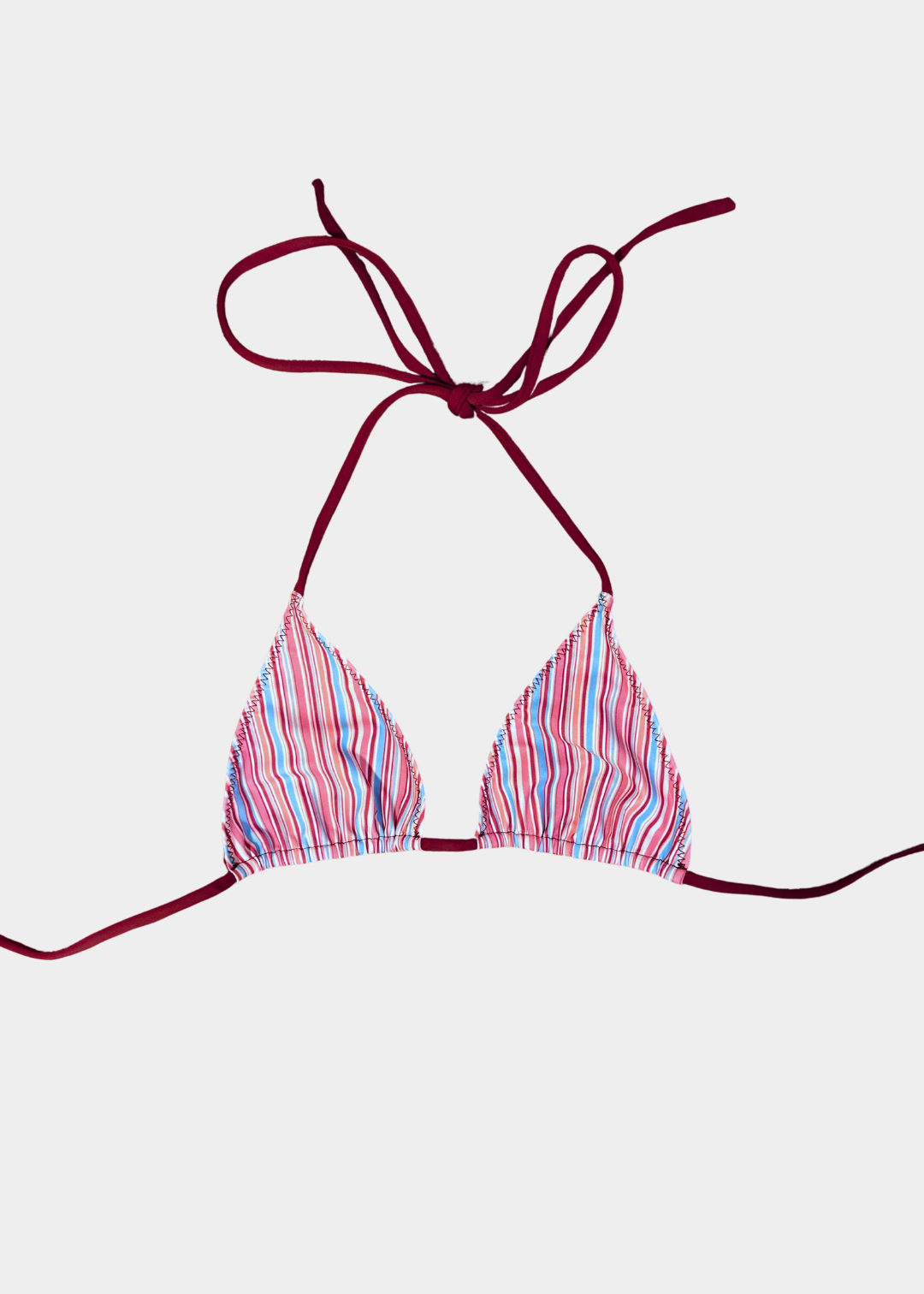 Daphne Top Plum Stripe